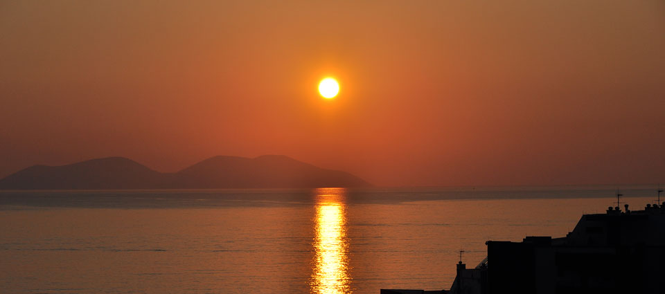Sunset in Vlore